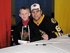 00Vipers' Ian Henry hanging out with Phil Kessel at the Bruins Wives Carnival.